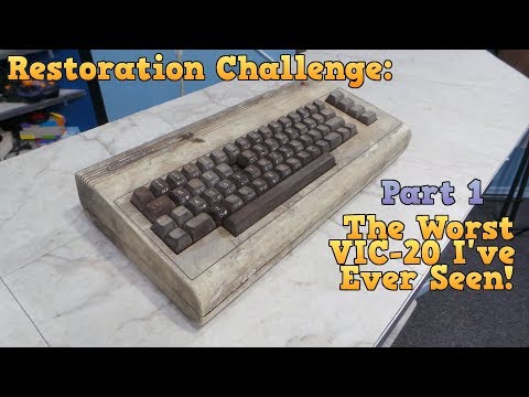Restoration - The Worst VIC-20 I've ever seen - Part 1 Restoration - The Worst VIC-20 I've ever seen - Part 1
