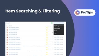 Rollbar Pro Tips: Item searching and filtering
