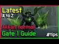 Akkan normal Gate 1 Guide - Latest version