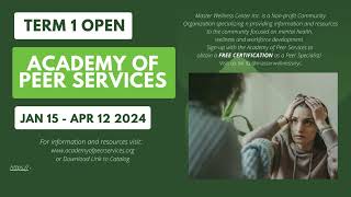 FREE Online Peer Support Certification Program through @academyofpeerservicesnys4212 #peersupport