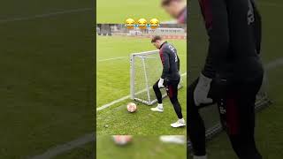 Manuel Neuer shows some skill in Bayern training! 😂 😂 | #Shorts