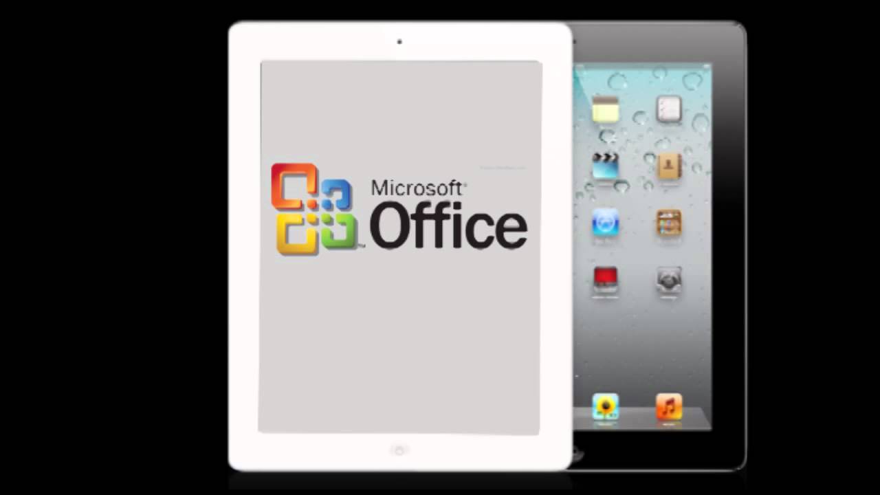 IPad Microsoft Office Suite - Coming 2012 - YouTube