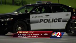 Clermont police officer arrested on perjury charges