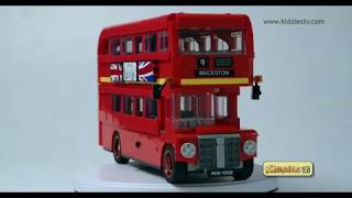 LEGO London Bus 10258 Unboxing | kids | quick look | speek build | brick builder | lego |  kiddiestv