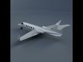 learjet 28 29 longhorn private jet cad model 3d model from cgtrader.com