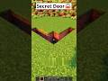 Minecraft Ultimate Secret Door😱#shorts #shortvideo #viral