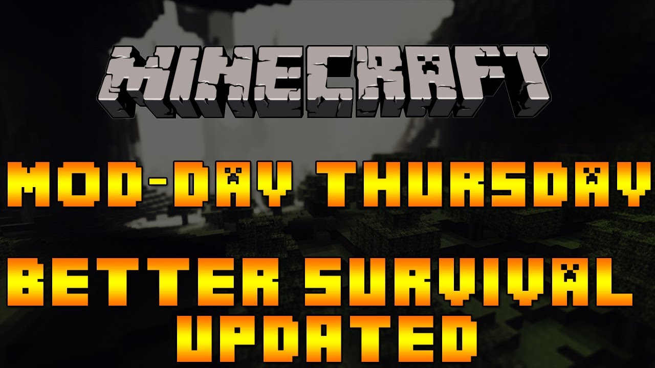 Minecraft Mod Showcase - Better Survival ModPack UPDATED! - YouTube