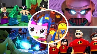 All Intro Cutscenes in LEGO Videogames