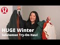 HUGE Winter lululemon Try-On Haul | “We Made Too Much” Items