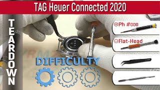 TAG Heuer Connected 2020 SBG8A ⌚ Teardown Taka apart Tutorial