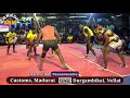 qf durgambikai nellai vs customs madurai southindia kabaddi match @ pannankombu