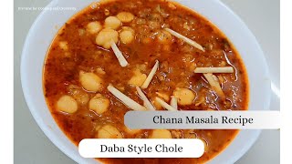 इंस्टेंट चोले रेसीपी l चाना मसाला Instant Chana Masala Chole  l It's time for Cooking and Creativity