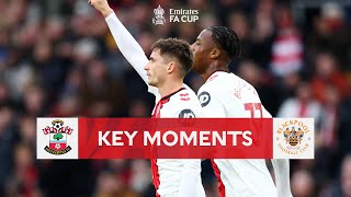 Southampton v Blackpool | Key Moments | Fourth Round | Emirates FA Cup 2022-23