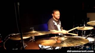 Damani Rhodes Rock Play Along Drums Brandon Harris