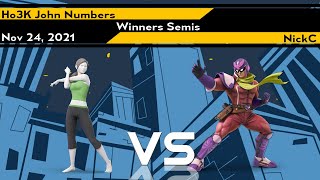 [Smash Ultimate] Xeno225 (W.Semis) - Ho3K  John Numbers vs NickC