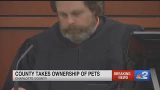 Charlotte County to keep animals seized from hoarder