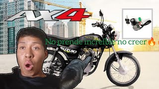 Suzuki ax4 no enciende ( sin chispa)_ swiche