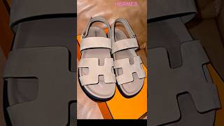 HERMES genius sandals in beige sable #hermes #sandals #luxury