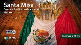 Misa de hoy desde la Basílica de Guadalupe 🇲🇽. Jueves 30/enero/2025 9:00 hrs.