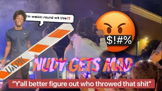 SNEAKING INTO A FRAT PARTY 😈 (YOUNG NUDY GETS MAD 😡)