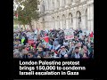 London Palestine protest brings 150,000 to condemn Israeli escalation in Gaza