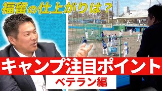 優勝へ必要不可欠なベテランの存在！福留、大島の仕上がり具合は？【中日キャンプ注目ポイント３選】