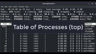 Decoded: The 'top' command line utility (procps)