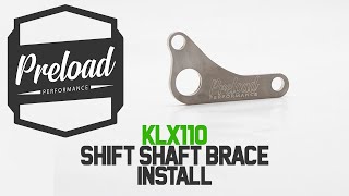 Do you need a shift shaft brace for your klx or crf?