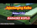 Jejantunging Kalbu - Wahyu F Giri - Karaoke koplo Nada Cewek / Wanita