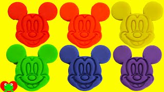 LEARN Colors with Mickey Mouse Club House Friends Magical Microwave