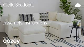 (EN) Ciello Sectional - Assembly Guide