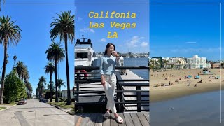 🇺🇸미국여행 Vlog l 안가면 후회하는🏝️캘리포니아 LA 라스베가스 맛집 핫플 8분 모음 zip.