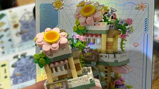 LOZ Street Mini Micro Bricks.  8816. 4 of 4. Flower store / Florist