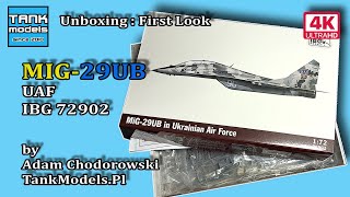 Unboxing #143 - MiG-29UB Ukrainian Air Force - IBG 72902