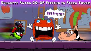 Perman: Dynamite Anton CO-OP Peppino in Pizza Tower