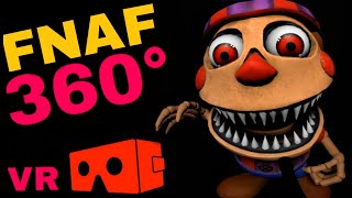 FNAF VR 360° Jumpscare 🔴 This is so SCARY!! FIVE NIGHTS AT FREDDY'S 4K (Happy Halloween)