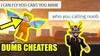 Hackers Do Not Ruin The Game Roblox Jailbreak - undercover noob bacon hair gets reported by salty players roblox jailbreak