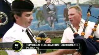 TSN Top 10 Moments of 2010 Kraft Celebration Tour