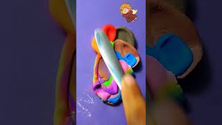 Color Mixing with clay mask?#colormixing #guessthecolor #mixingthings#shorts#shortsfeed #shortvideo