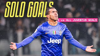 The Best SOLO GOALS in Juventus History | Tévez vs Parma, Ibrahimovic vs Roma \u0026 More!