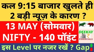 Nifty Analysis & Target For Tomorrow | Banknifty Monday 13 May Nifty Prediction For Tomorrow