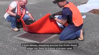 Seal Drains and Stop Spills