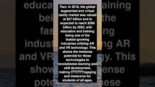 Did You Know Facts - Augmented and Virtual Reality