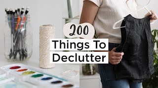 200 Things to Get Rid of in 2020 | Ultimate Decluttering Guide | Part 2