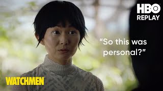 Lady Trieu Asks Detective Knight About the Pills (Clip) | HBO