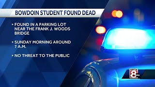 Bowdoin College student found dead in Topsham