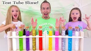 Alexa vs Siri Picks My Slime Ingredients! Test Tube Slime Experiment!