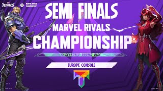 (Console Europe Semi Finals) - GOIDATEAM vs. Uncs Cookout - Marvel Rivals Championship