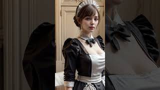 Victorian Maid 빅토리안메이드룩   ai lookbook, ai룩북,트렌드 , #shorts