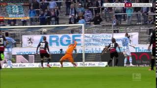 TSV 1860 München vs. MSV Duisburg (2.Bundesliga 13.Spieltag 2015/2016)